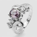 Lavender Spinel 925 Sterling Silver Ring, Trendy Everyday Ring, Free Resizing