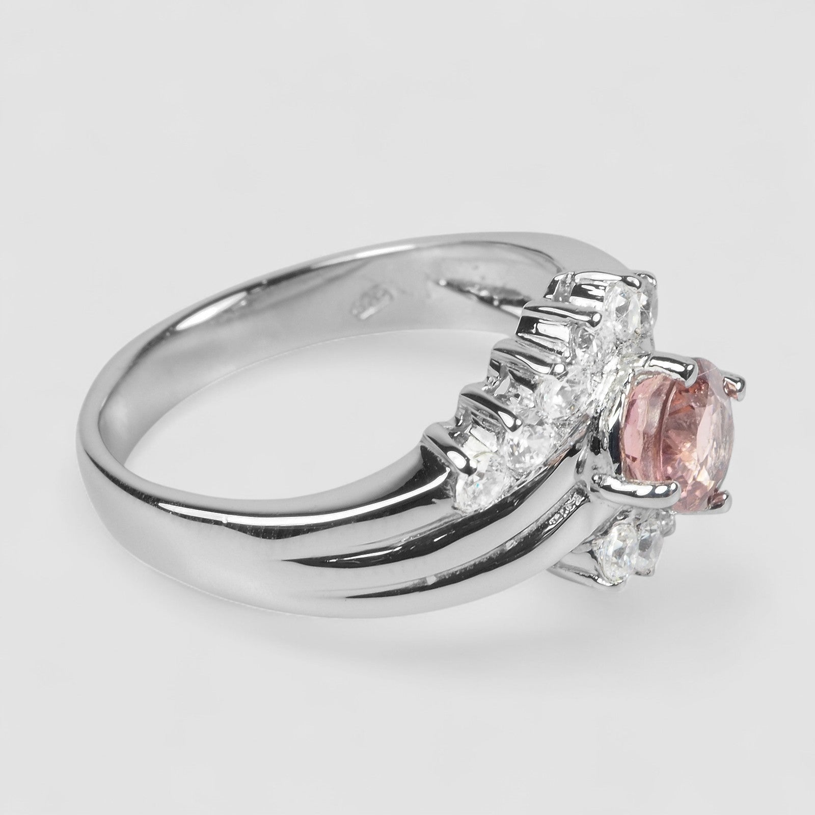 Pink Tourmaline 925 Sterling Silver Ring