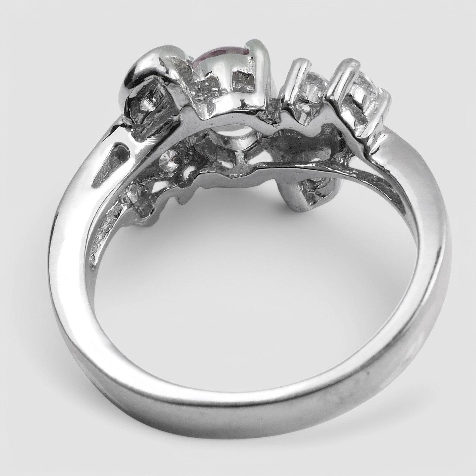 Lavender Spinel 925 Sterling Silver Ring, Trendy Everyday Ring, Free Resizing