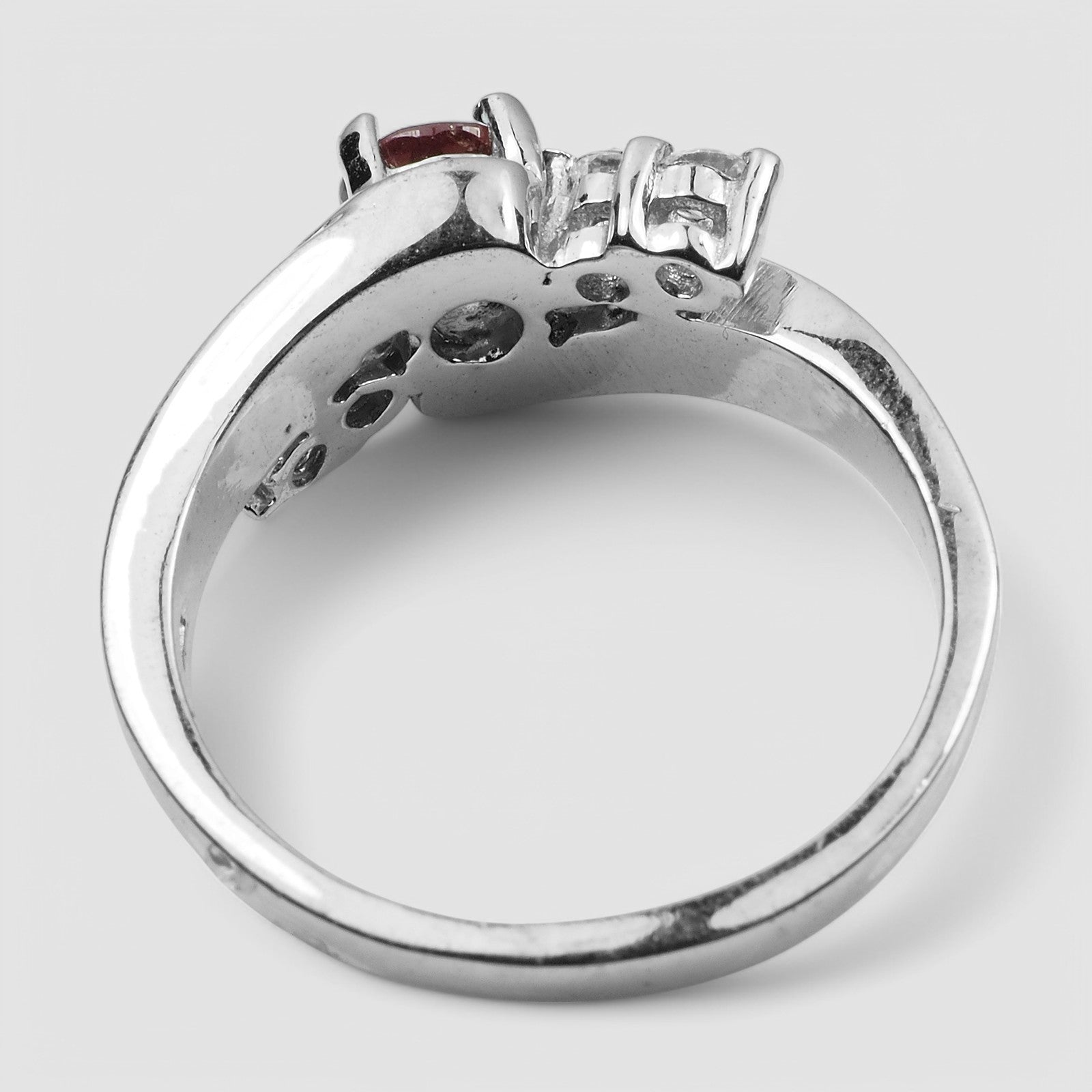 Red Spinel 925 Sterling Silver Ring, Natural Gemstone, Everyday