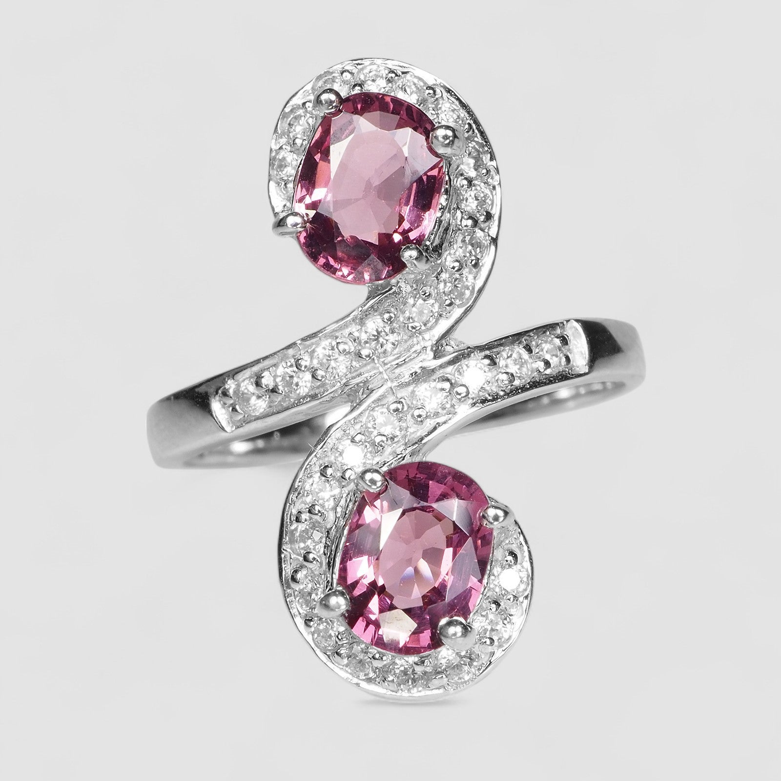 Pink Spinel 925 Sterling Silver Ring