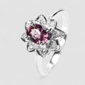 Purple Spinel 925 Sterling Silver Ring
