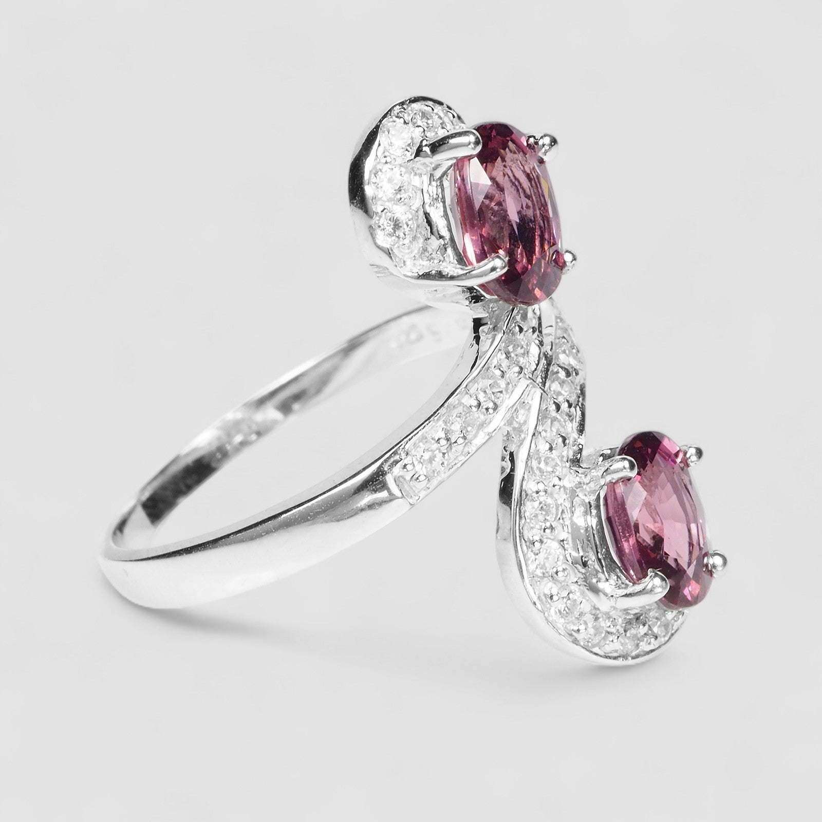 Pink Spinel 925 Sterling Silver Ring