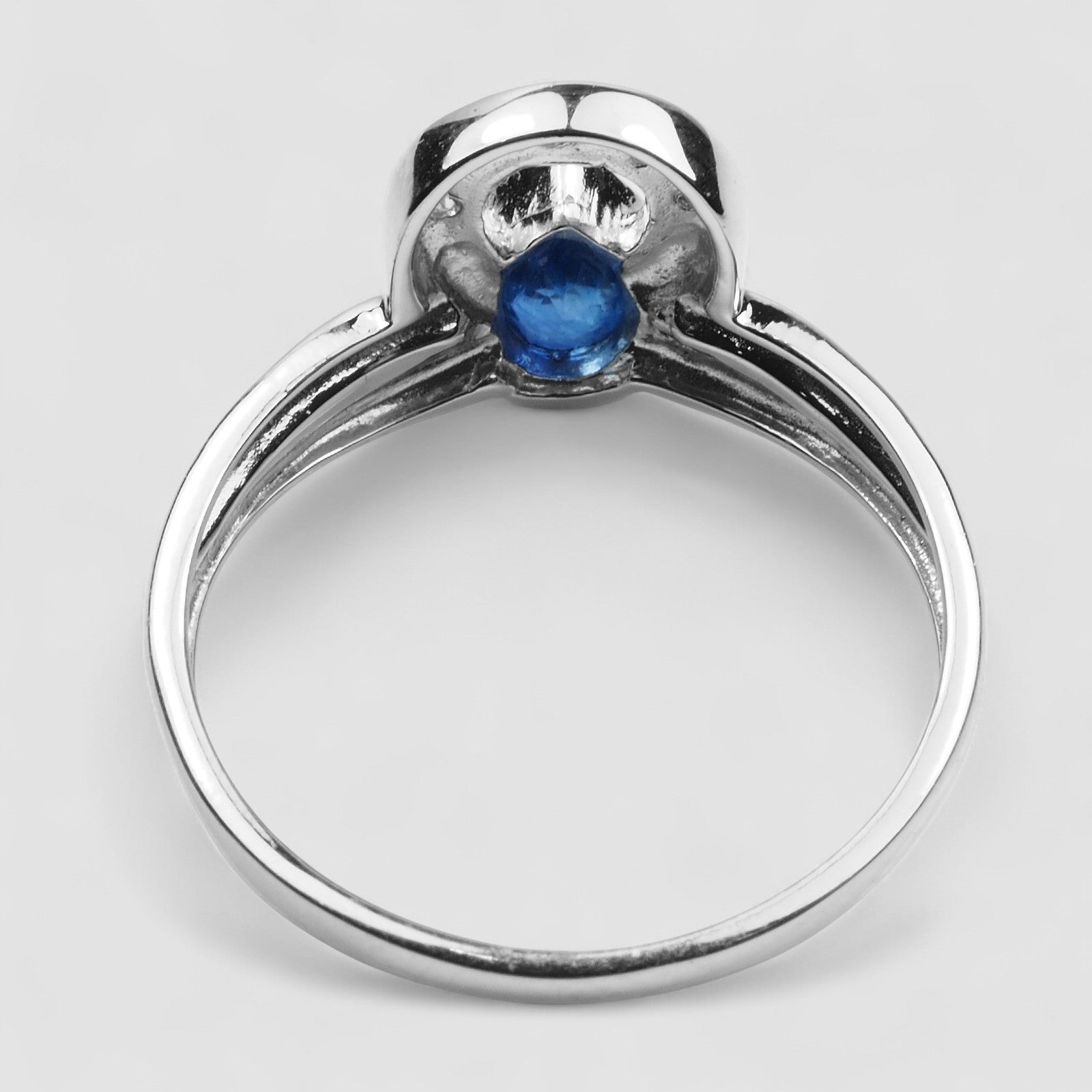 Blue Sapphire 925 Sterling Silver Ring