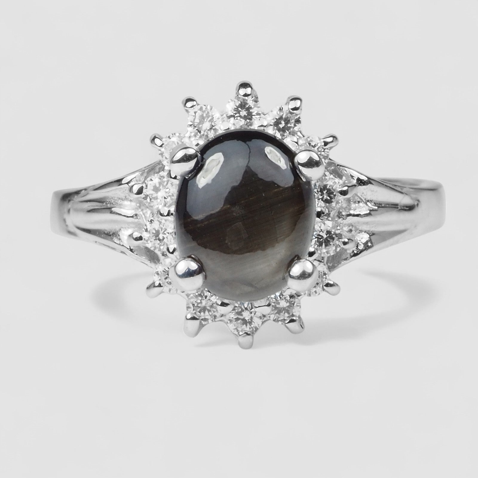 THAILAND Star Six Rays Black Sapphire