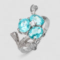 Apatite 925 Sterling Silver Ring
