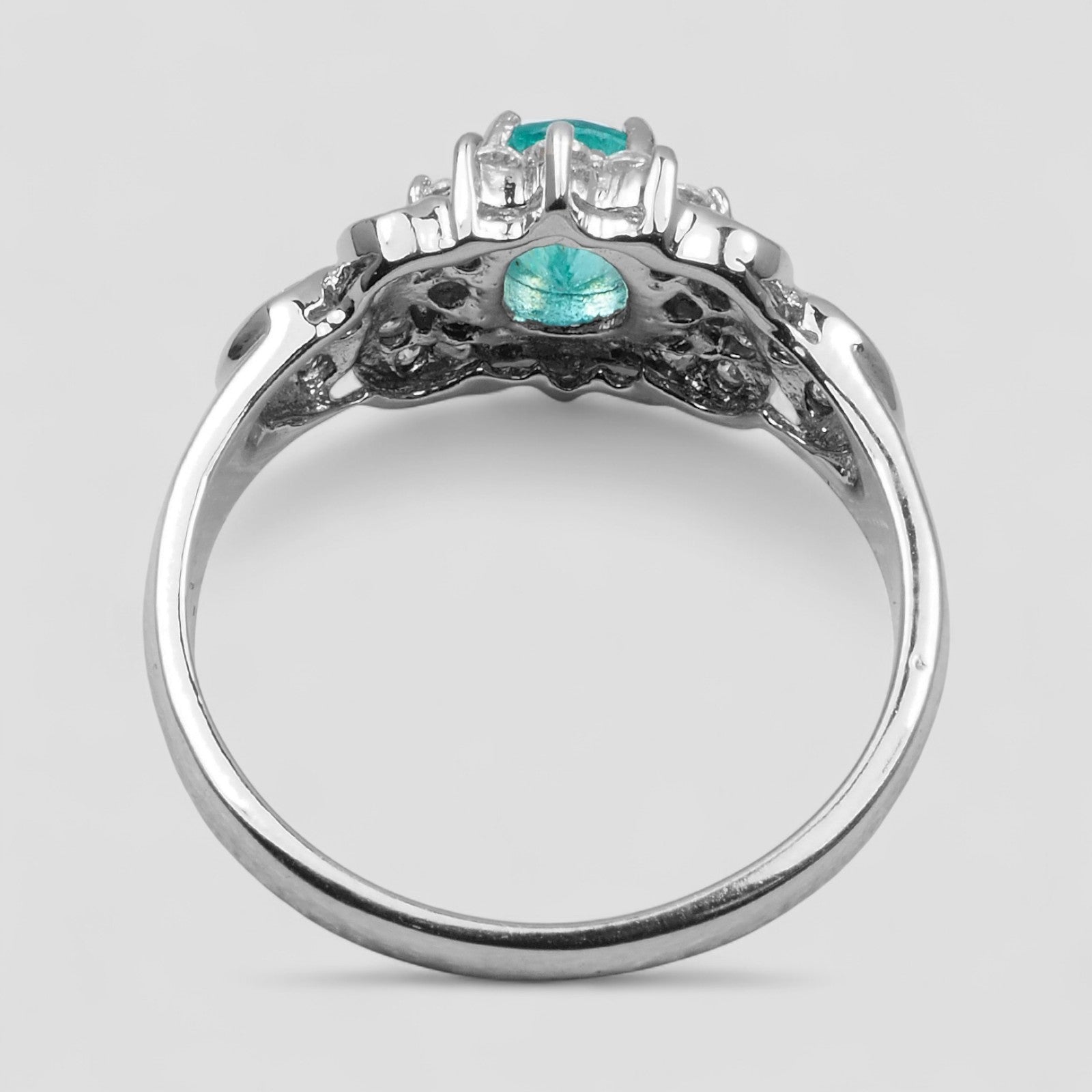 Apatite 925 Sterling Silver Ring