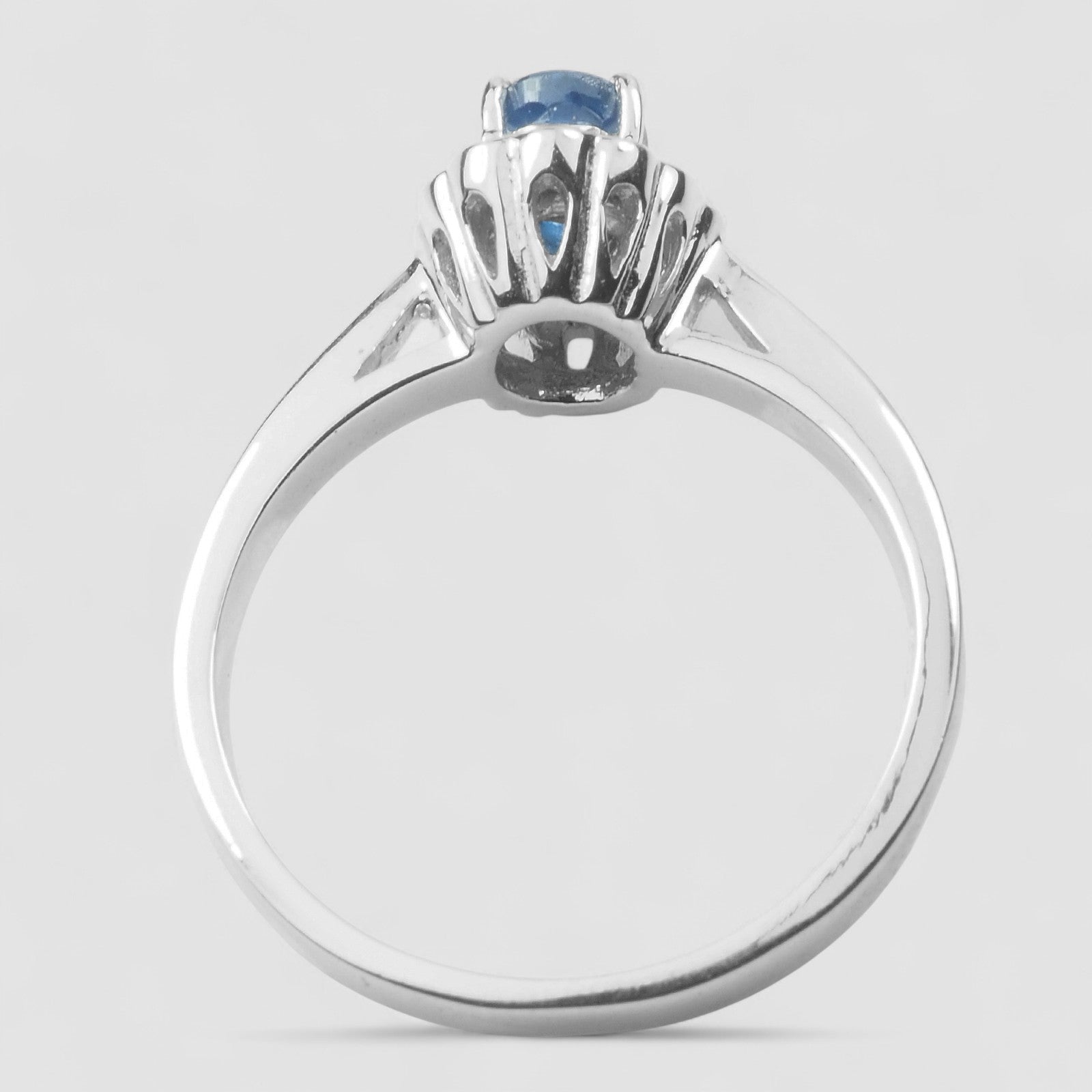 Blue Sapphire 925 Sterling Silver Ring
