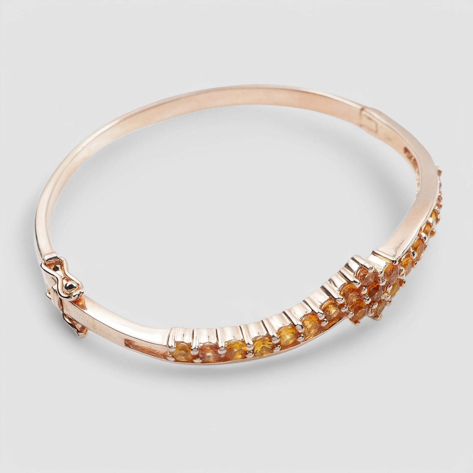 Yellow Sapphire 925 Sterling Silver Bracelets, 925 Everyday Jewelry, Gift for Her