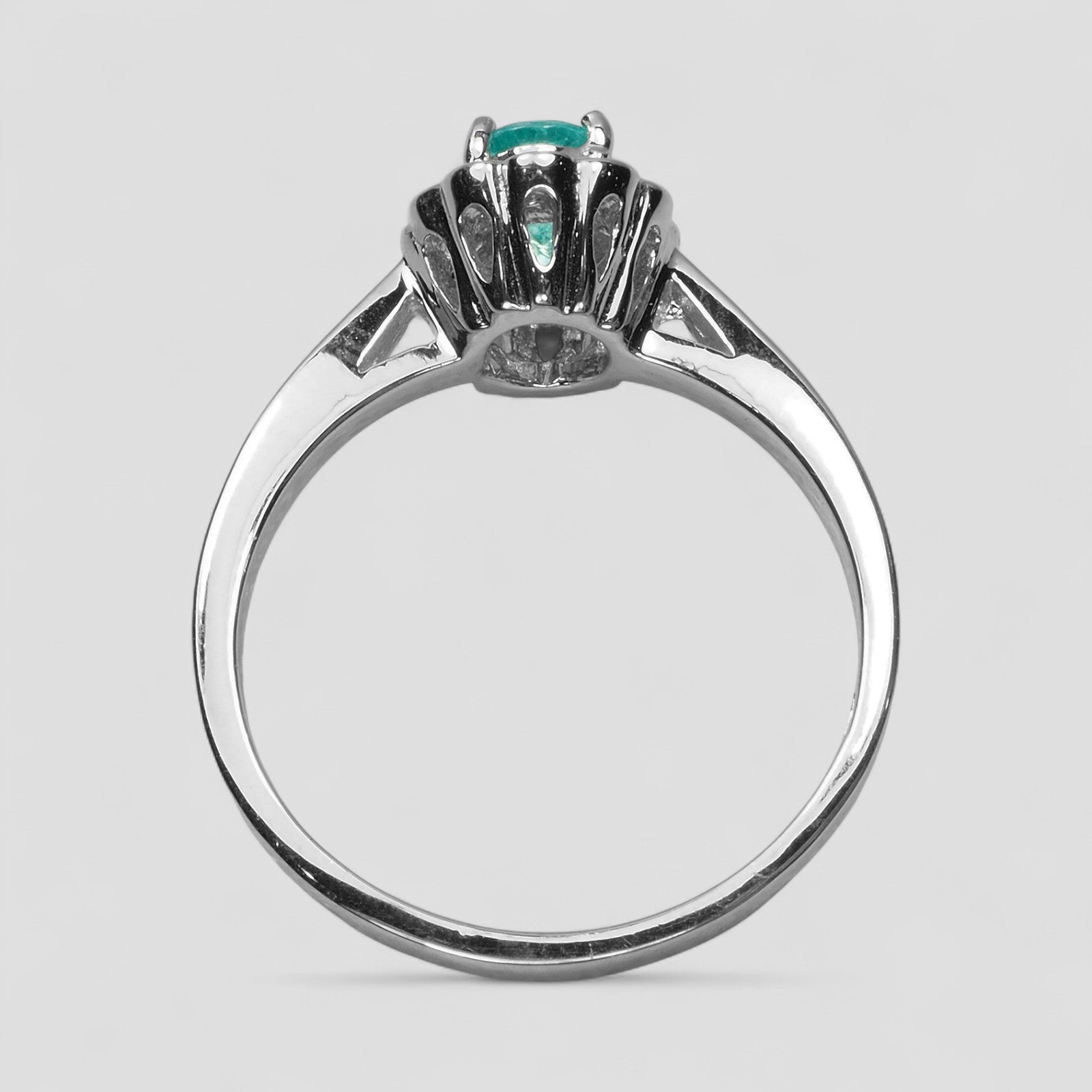 Paraiba Tourmaline 925 Sterling Silver Ring