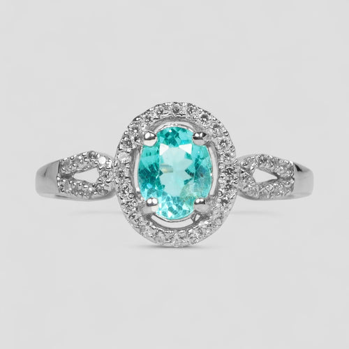 Apatite 925 Sterling Silver Ring, Minimalist Everyday Gemstone Ring, Gift for Her
