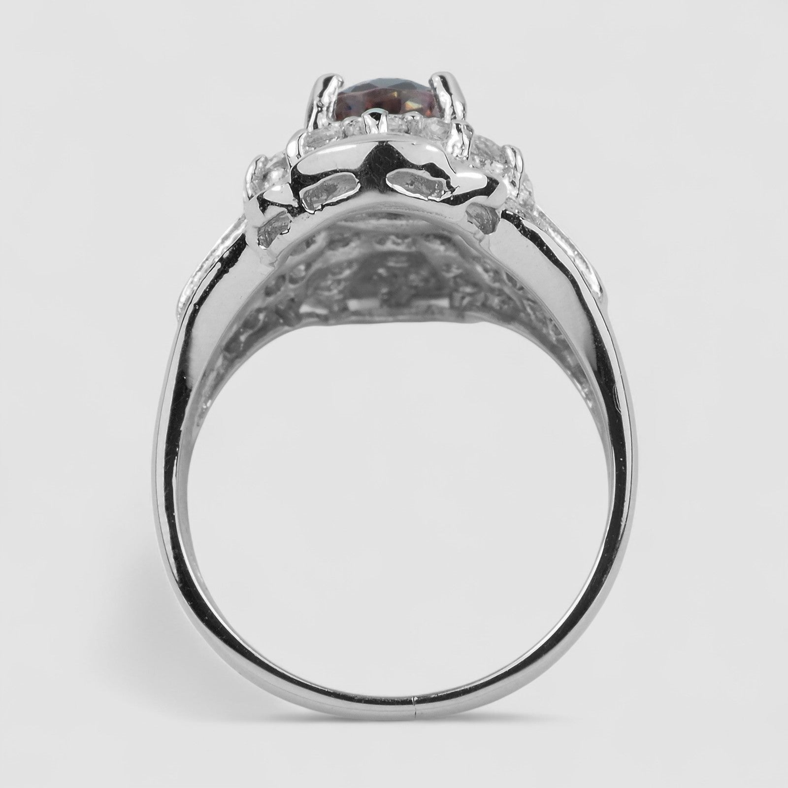 Pink Tourmaline 925 Sterling Silver Ring