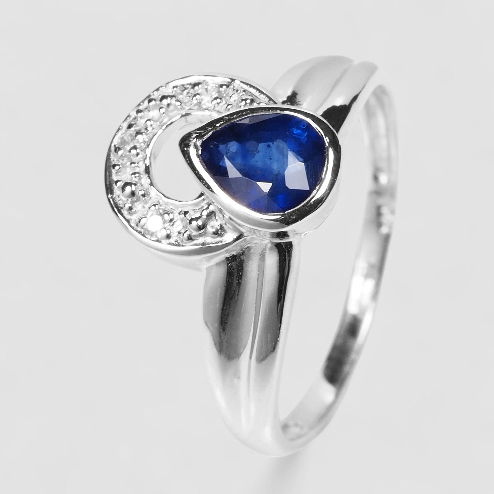 Blue Sapphire 925 Sterling Silver Ring