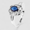 Blue Sapphire 925 Sterling Silver Ring