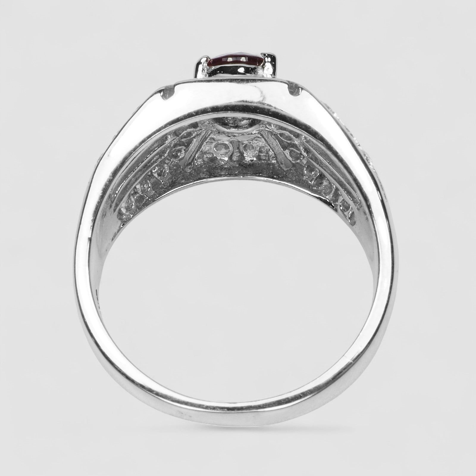 Barbie Pink Tourmaline 925 Sterling Silver Ring