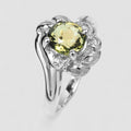Green Tourmaline 925 Sterling Silver Ring