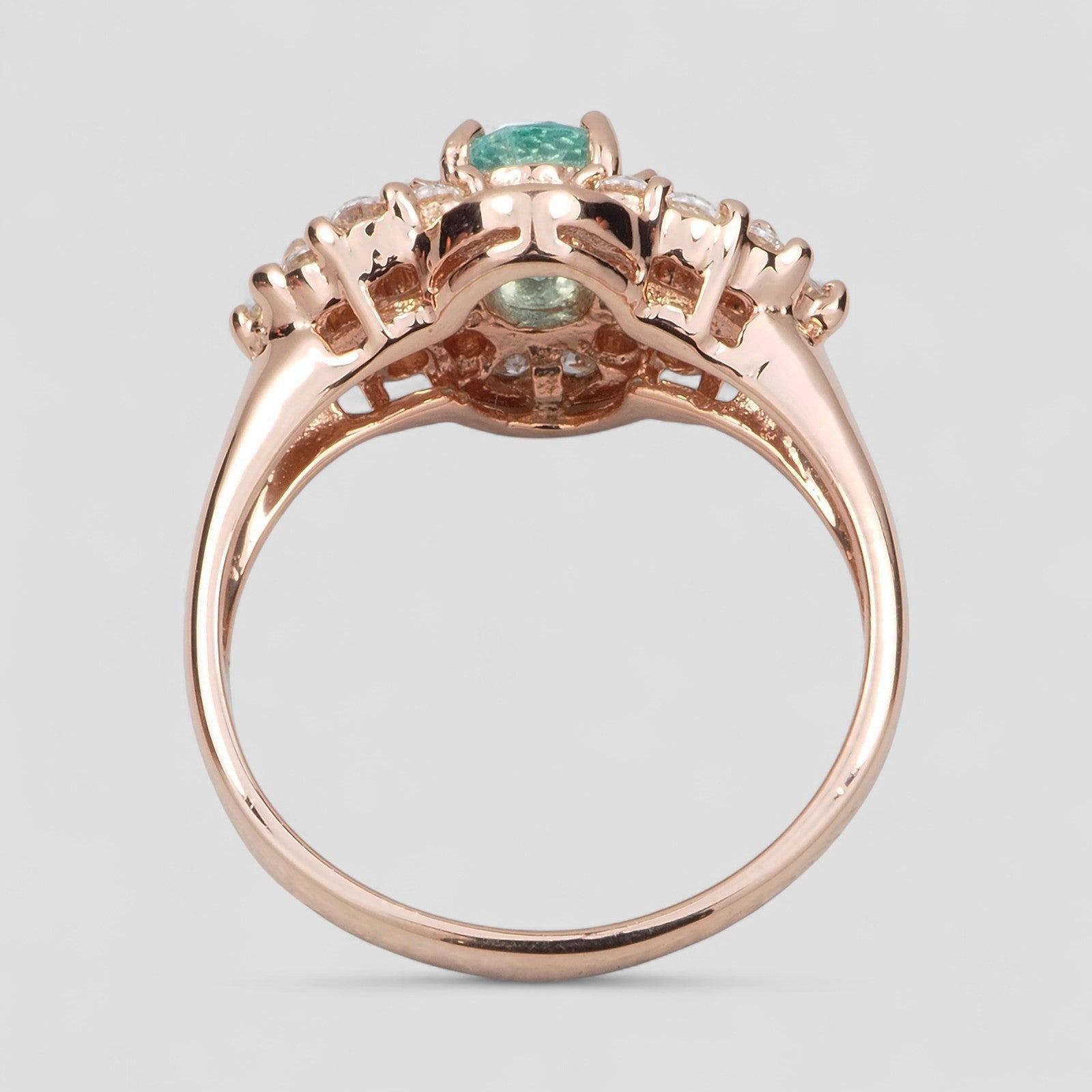 Blue Apatite 925 Sterling Silver Ring
