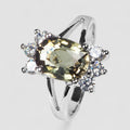 Green Tourmaline 925 Sterling Silver Ring