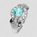 Apatite 925 Sterling Silver Ring