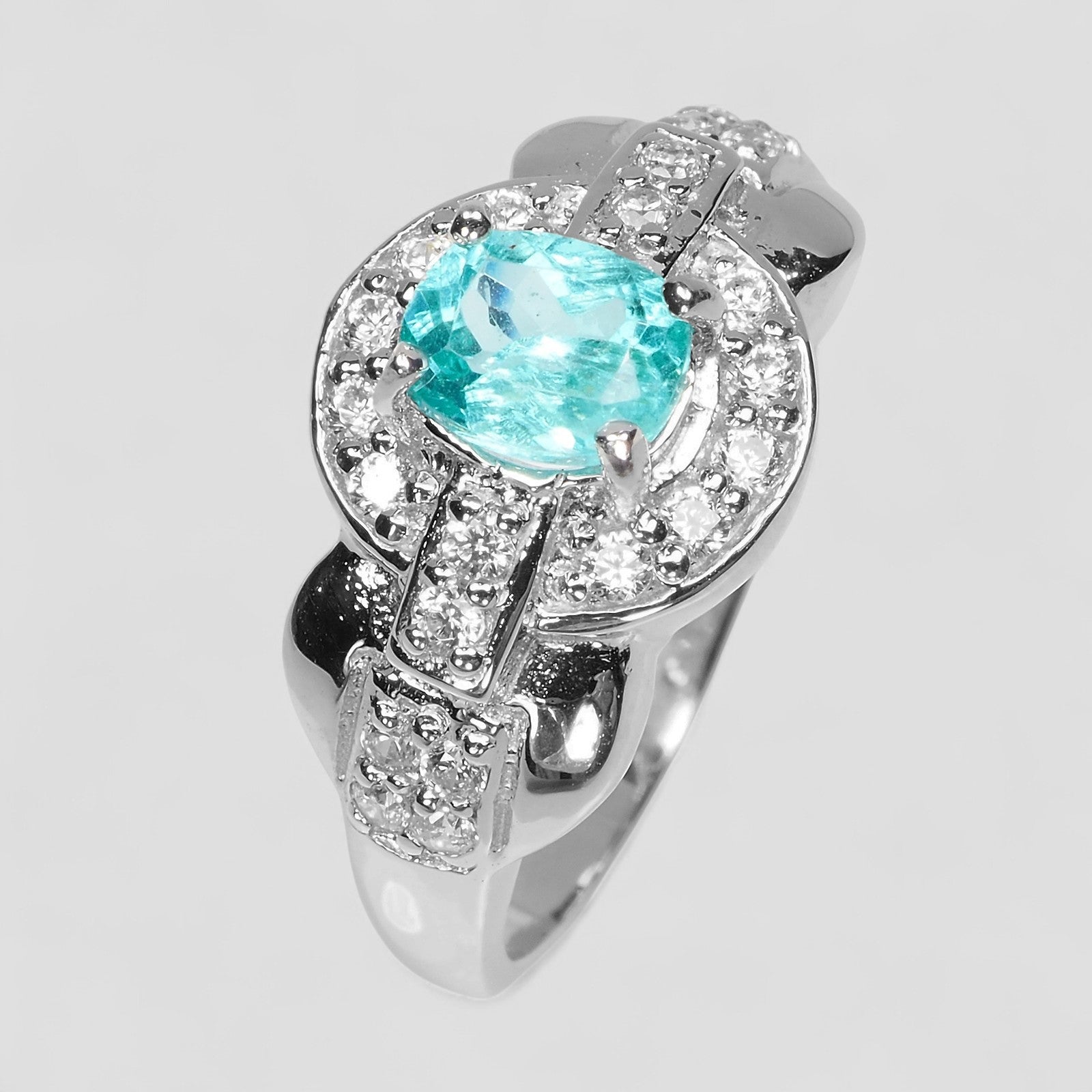 Apatite 925 Sterling Silver Ring