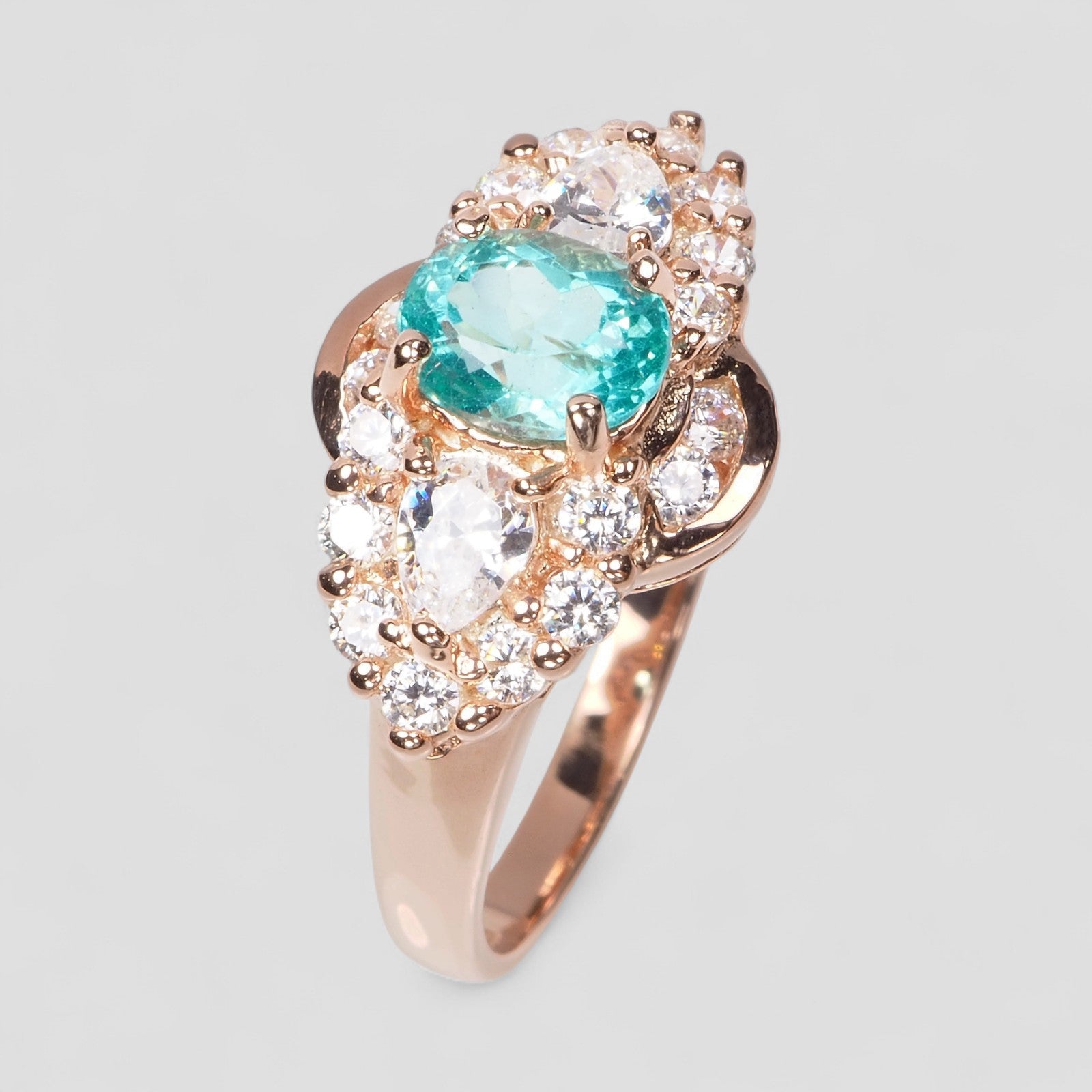 Blue Apatite 925 Sterling Silver Ring