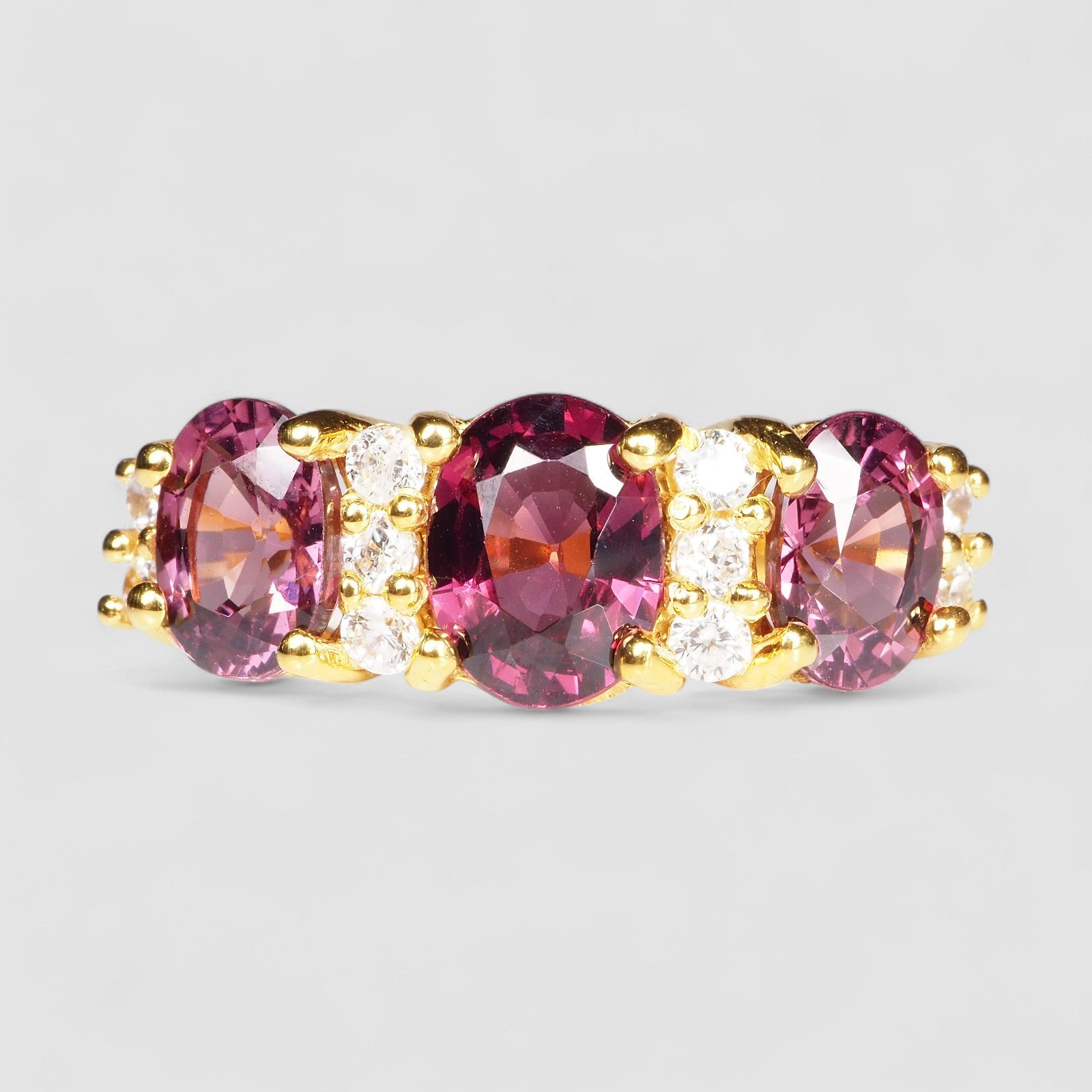 Pink Spinel 925 Sterling Silver Ring