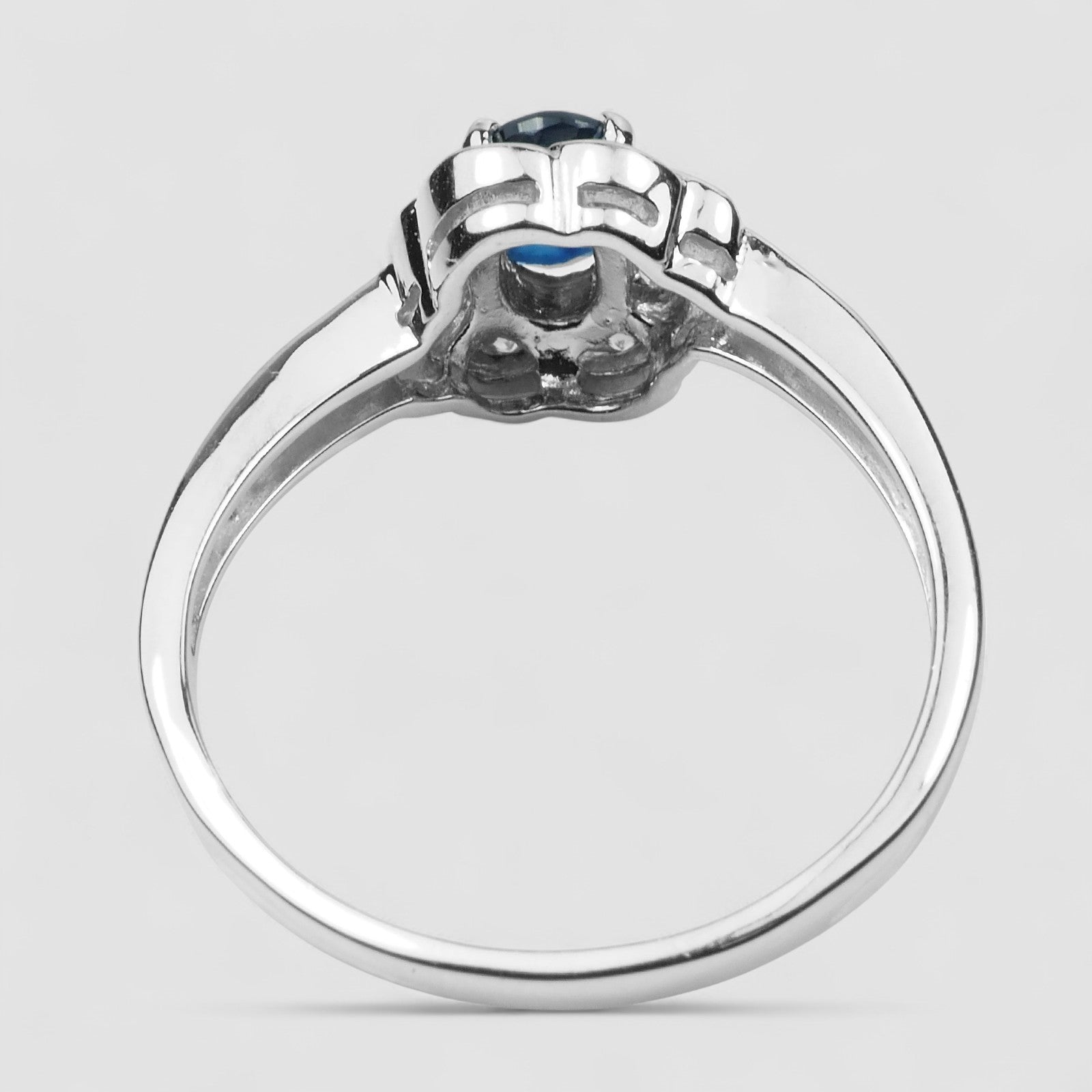 Blue Sapphire 925 Sterling Silver Ring