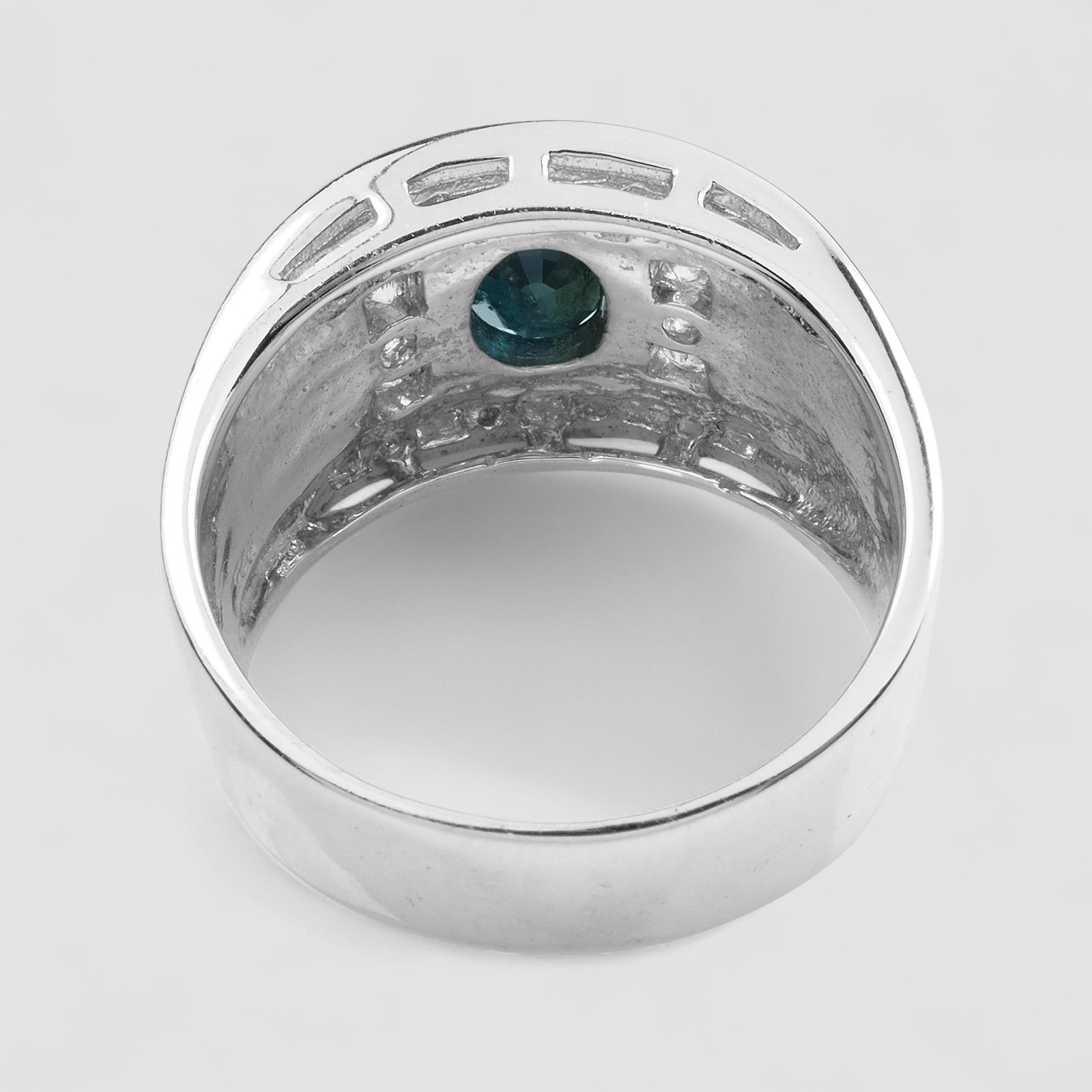 Green Tourmaline 925 Sterling Silver Ring