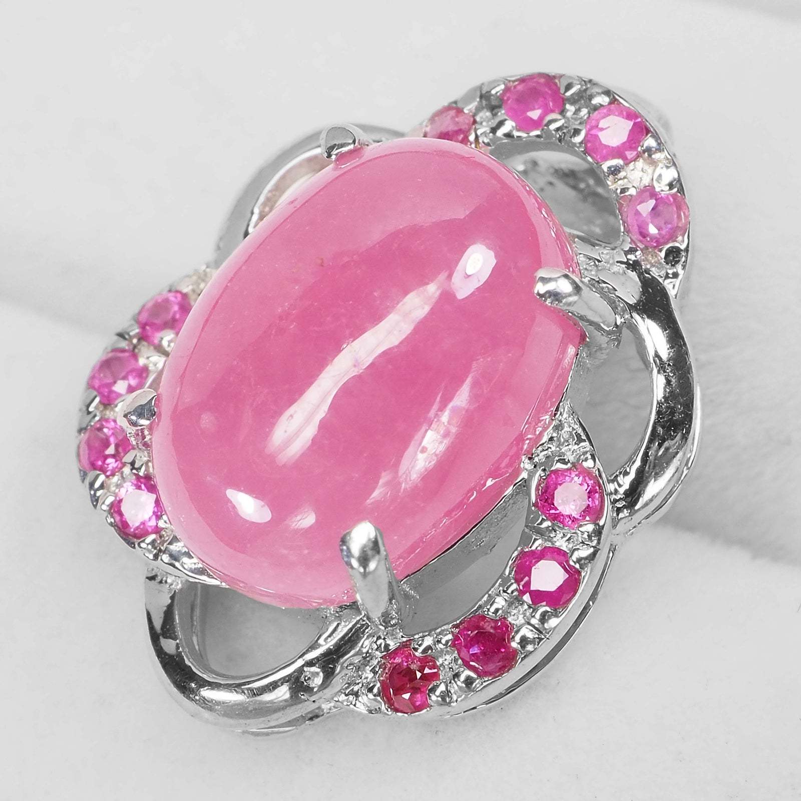 Pink Ruby 925 Sterling Silver Pendants, Natural Ruby, Minimalist Pendants