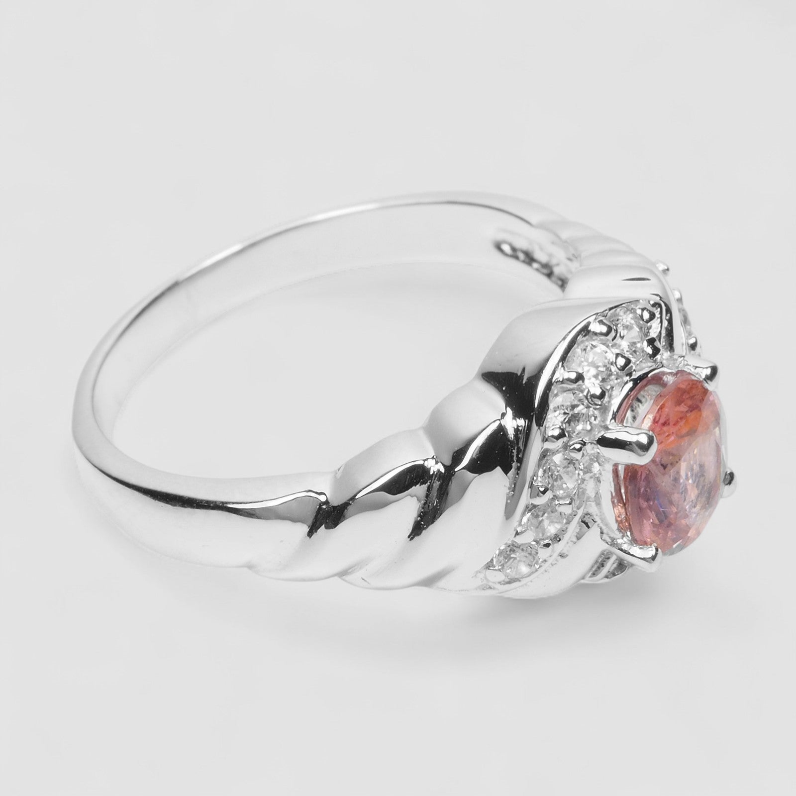 Pink Spinel 925 Sterling Silver Ring