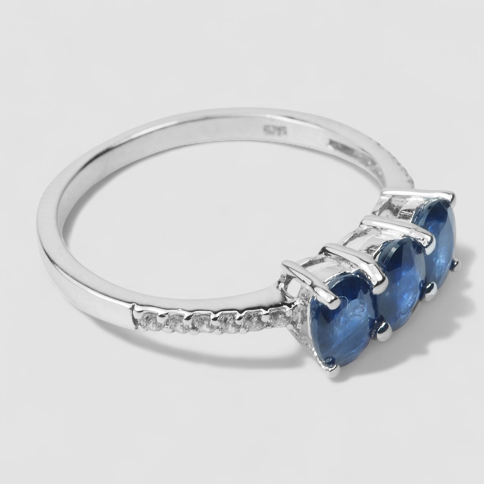 Blue Sapphire 925 Sterling Silver Ring