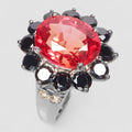 RED SAPPHIRE925 STERLING SILVER RING
