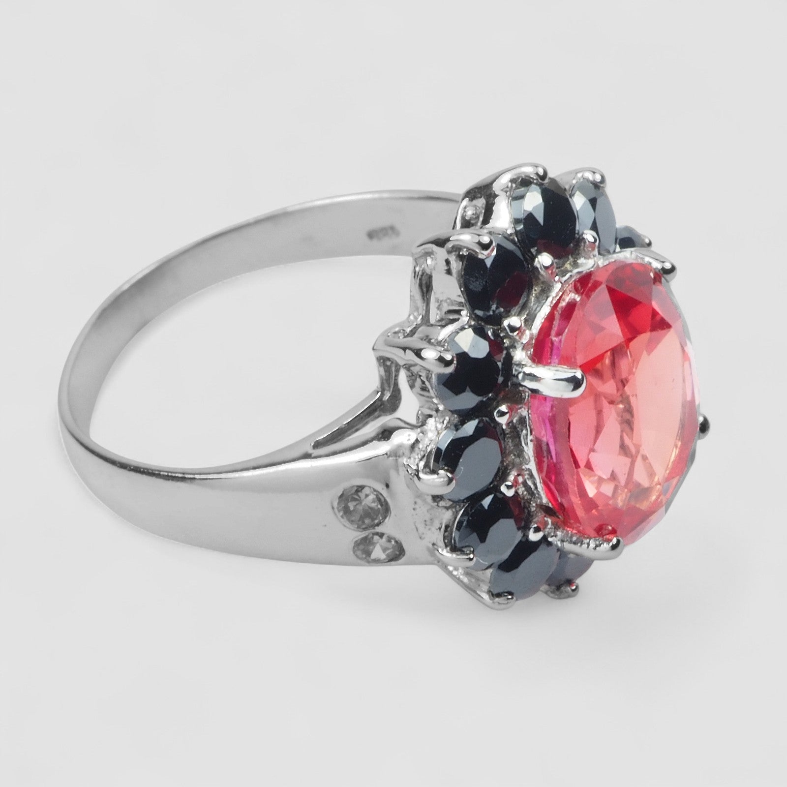 RED SAPPHIRE925 STERLING SILVER RING