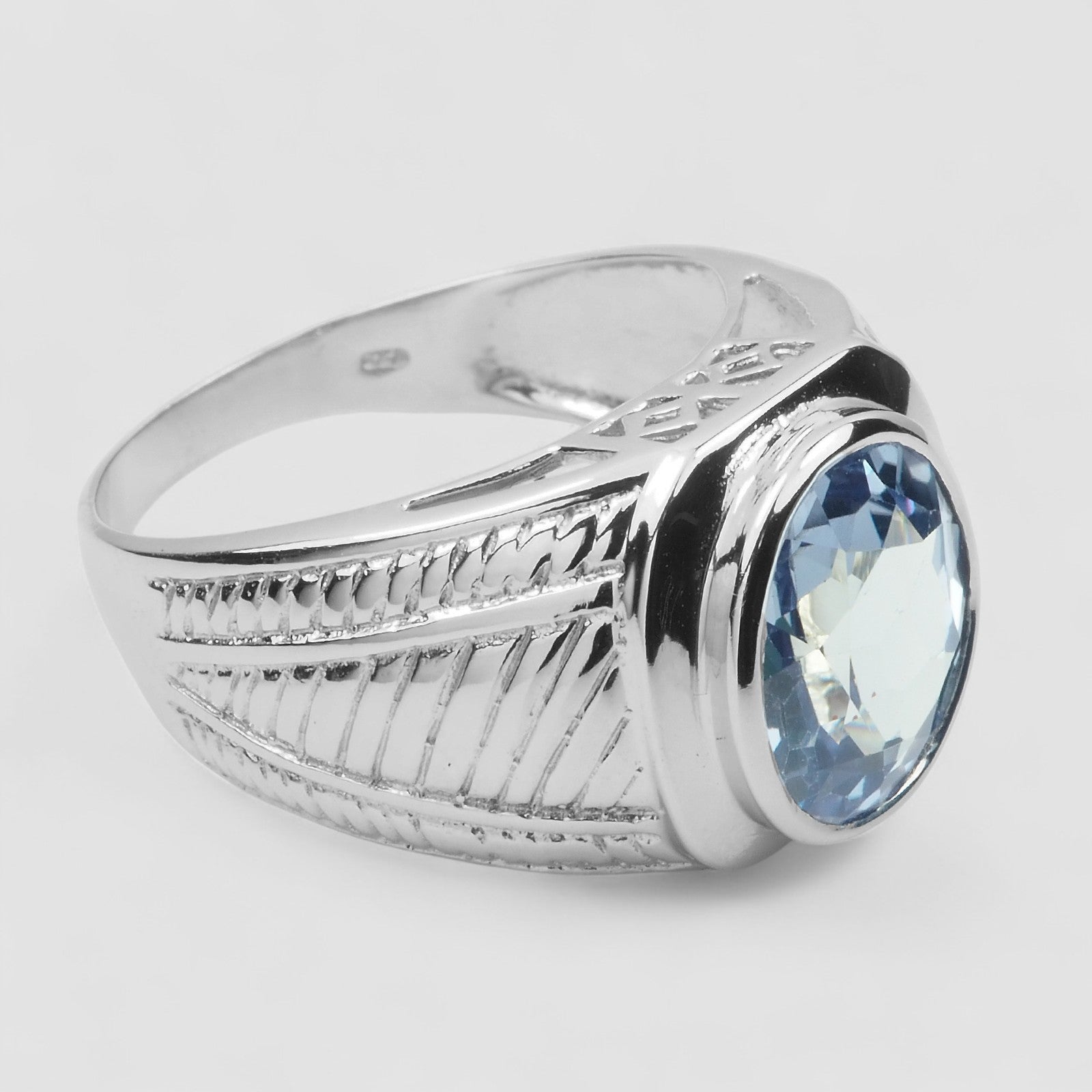 COLOR CHANGE ALEXANDRITE 925 STERLING SILVER HANDMADE RING