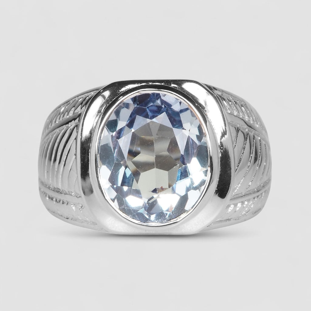 COLOR CHANGE ALEXANDRITE 925 STERLING SILVER HANDMADE RING