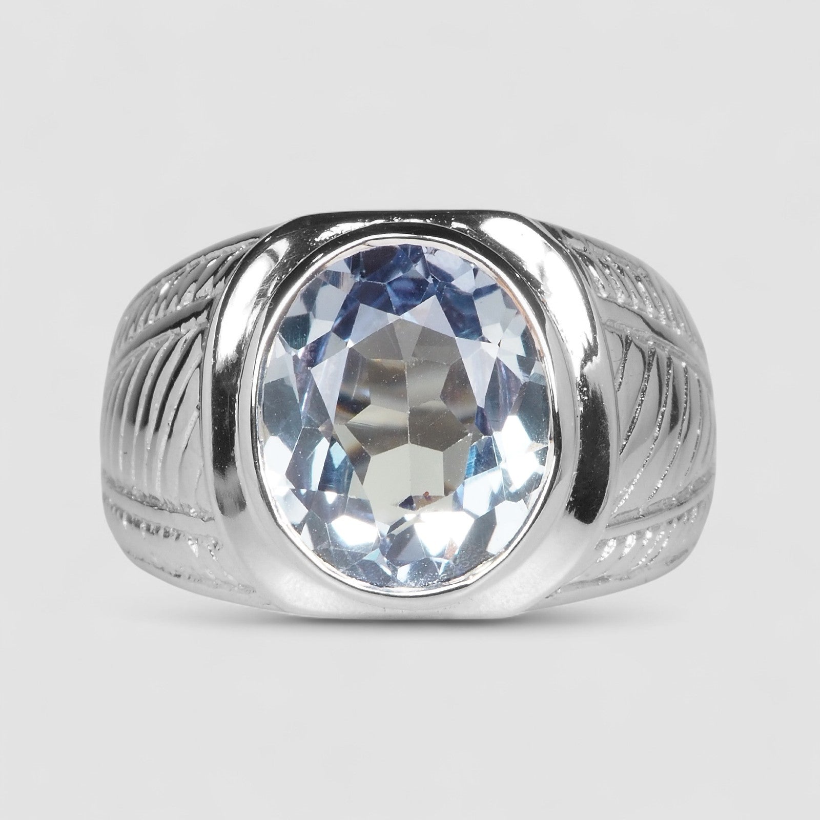 COLOR CHANGE ALEXANDRITE 925 STERLING SILVER HANDMADE RING