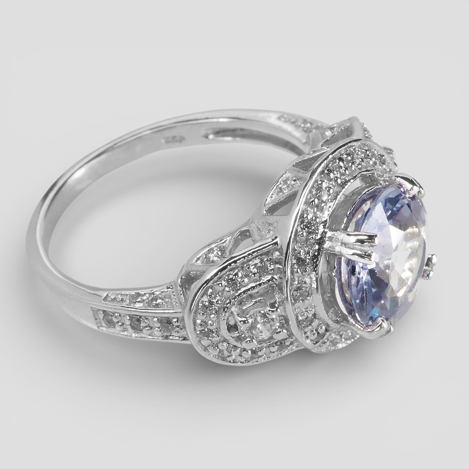 Color Change Alexandrite 925 Sterling Silver Ring