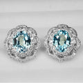 Color Change Alexandrite 925 Sterling Silver Earrings