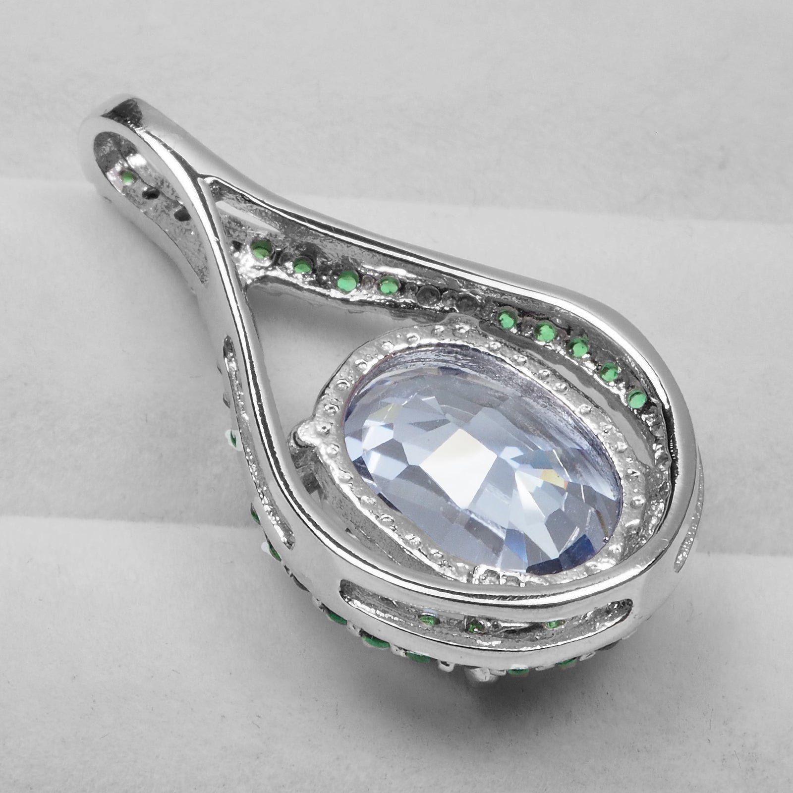 Cornflower Blue Sapphire 925 Sterling Silver Pendants