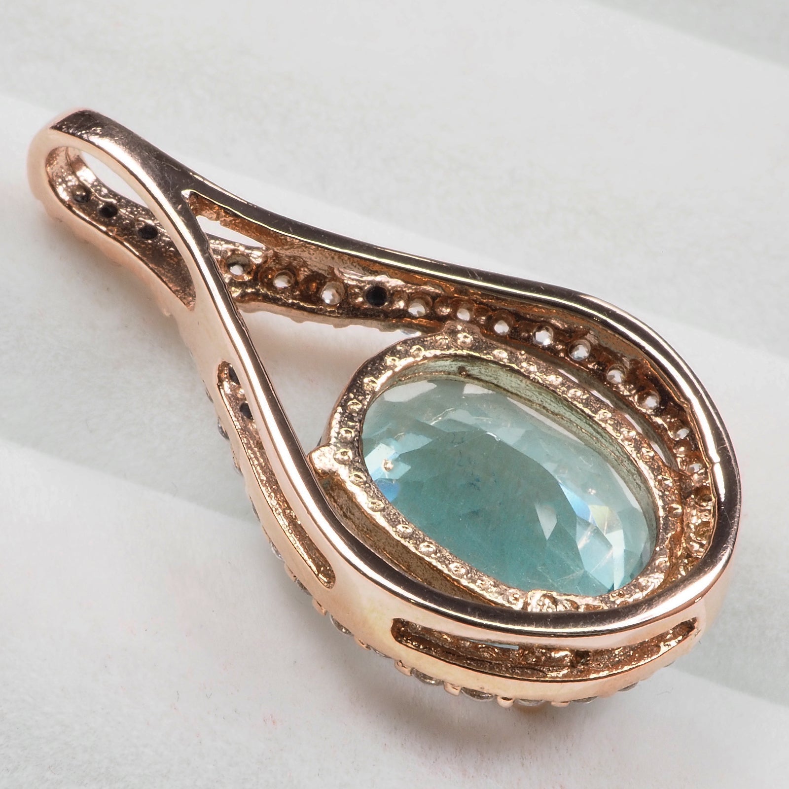 Blue Aquamarine Handmade Pendants