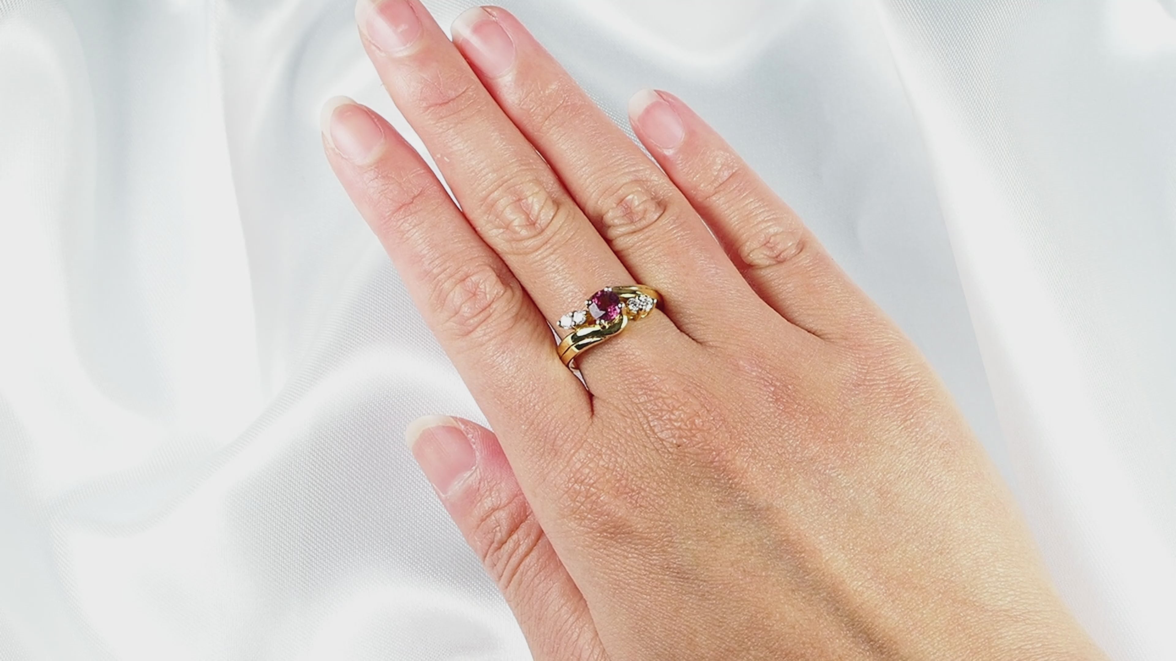 Fuchsia Shade Pink Rhodolite Garnet 925 Sterling Silver Ring,Genuine Gemstone, Free Resizing