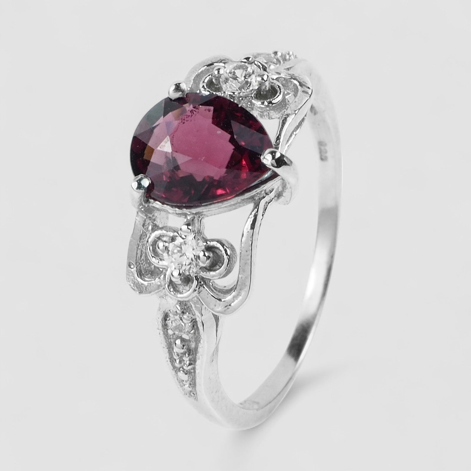 Rubellite Tourmaline Natural Gemstone Rings