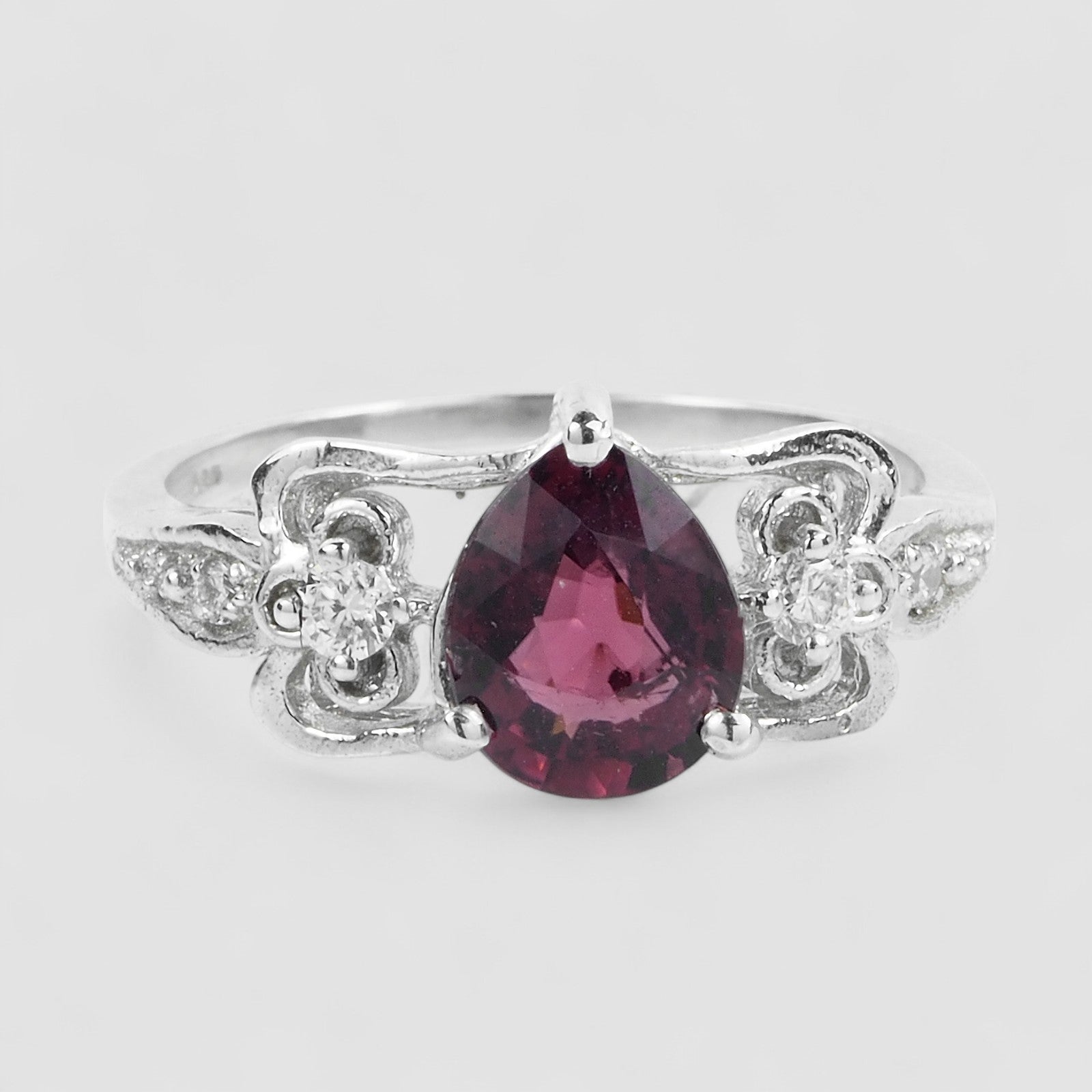 Rubellite Tourmaline Natural Gemstone Rings