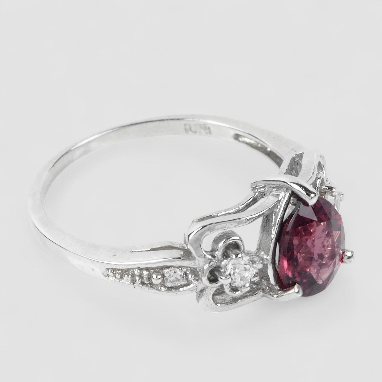 Rubellite Tourmaline Natural Gemstone Rings