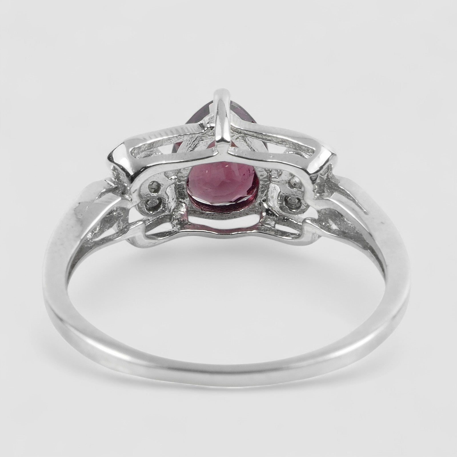 Rubellite Tourmaline Natural Gemstone Rings