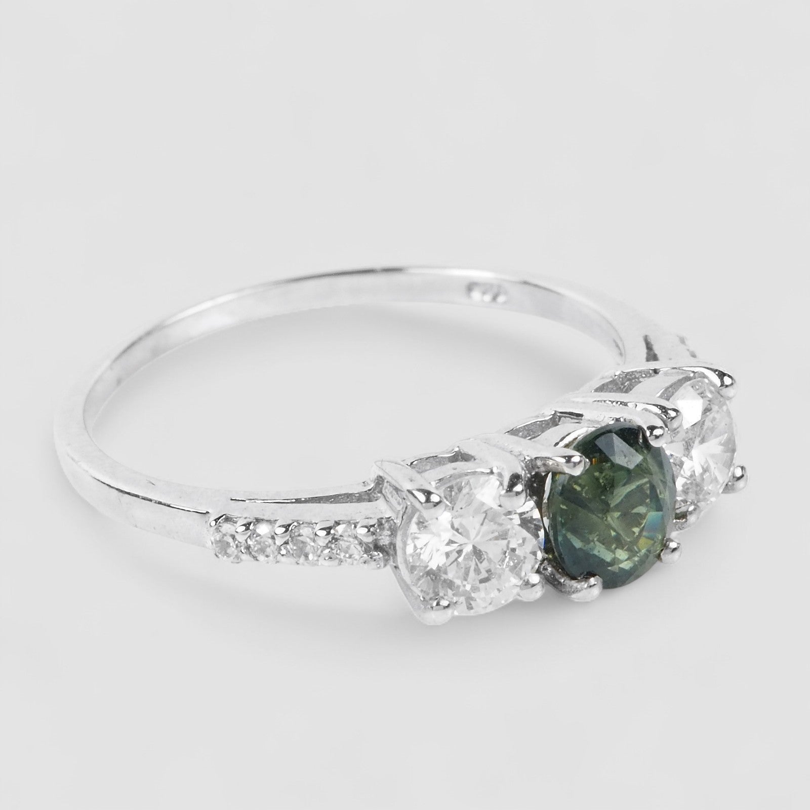 Forest Green Tourmaline 925 Sterling Silver Handmade Ring