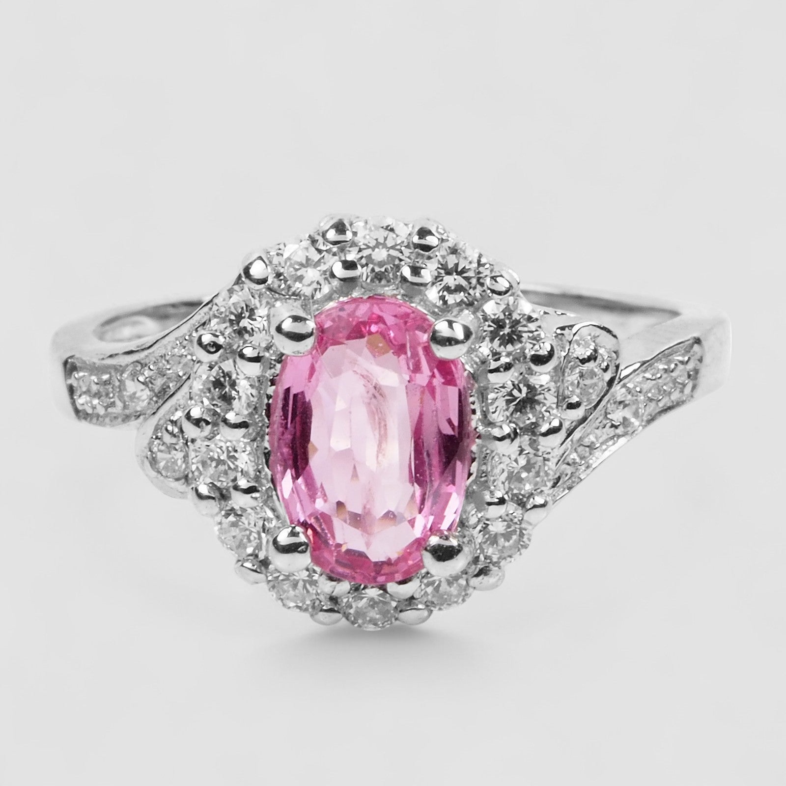 Pink Spinel 925 Sterling Silver Handmade Fine Ring, Birthday Gift, Dainty Ring, Free Resizing