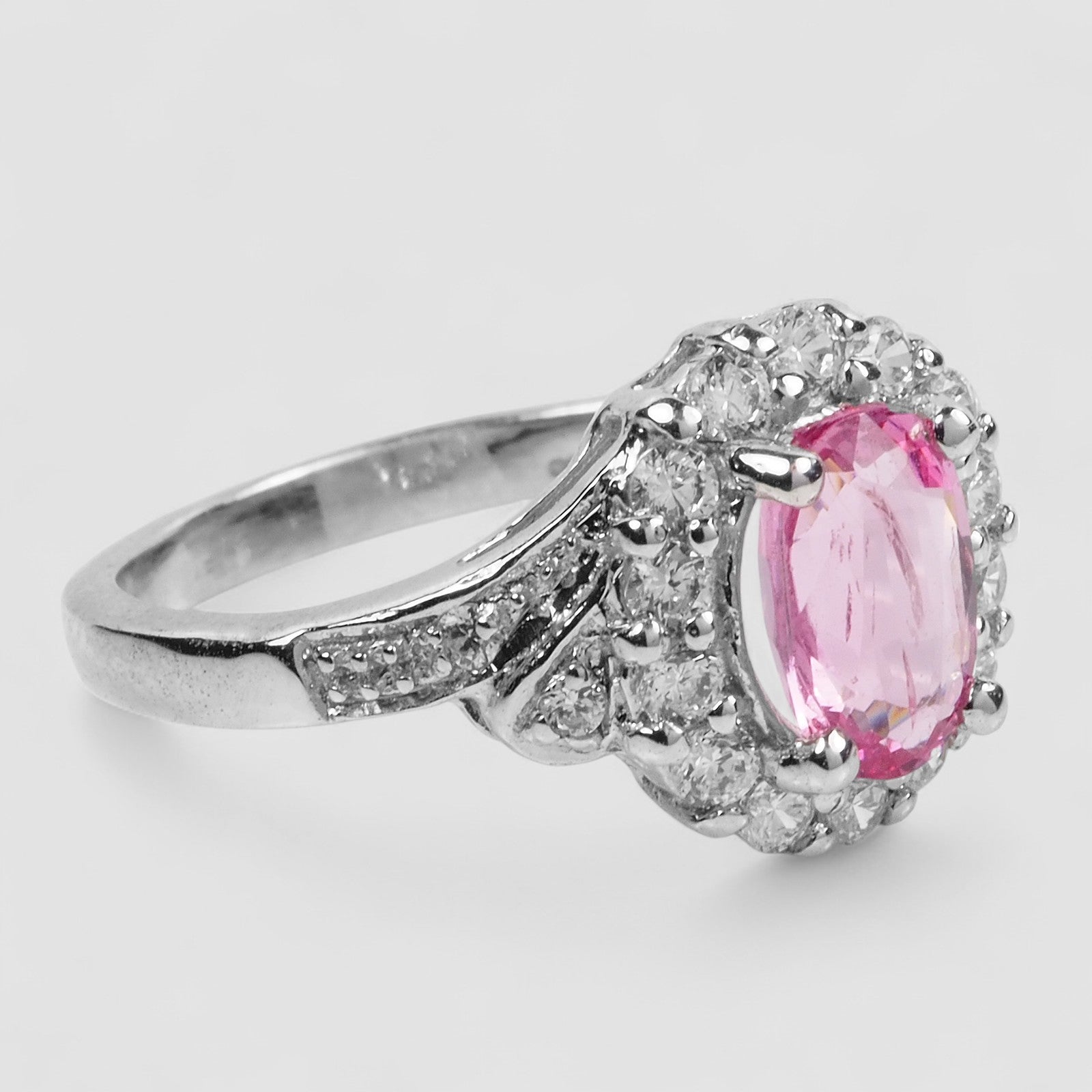 Pink Spinel 925 Sterling Silver Handmade Fine Ring, Birthday Gift, Dainty Ring, Free Resizing
