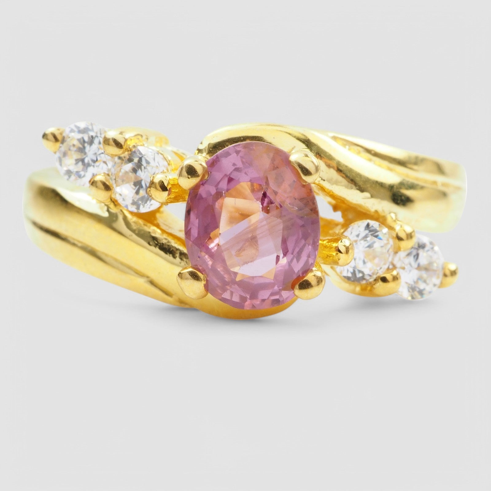 Pink Spinel 925 Sterling Silver Handmade Fine Rings, Natural Gemstone, Minimalist Everyday