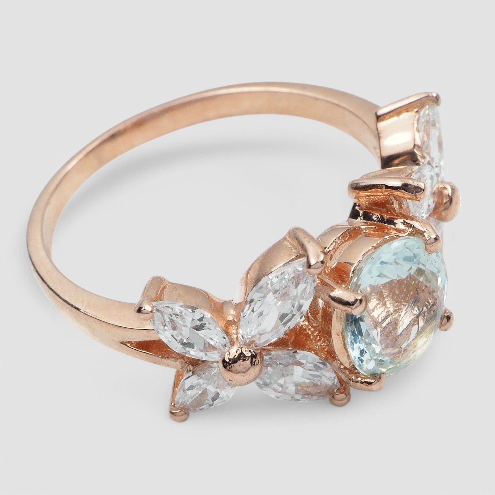 Blue Aquamarine  Fine Jewelry Rings